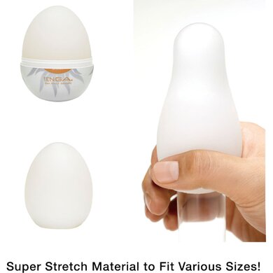 Мастурбатор яйцо TENGA EGG SHINY 'new adult concept'