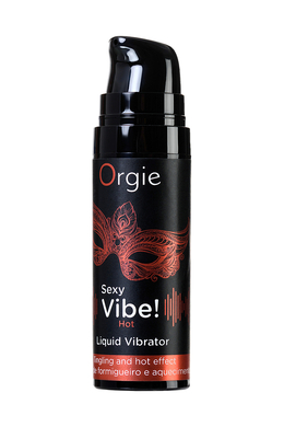 Жидкий вибратор с разогревающим эффектом ORGIE Sexy Vibe Hot 15 мл
