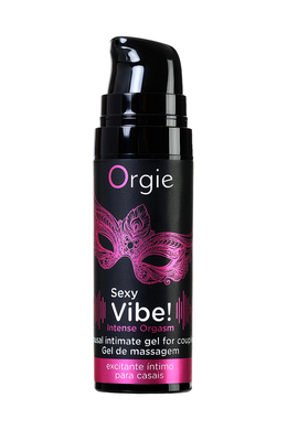 Жидкий вибратор с разогревающим и охлаждающим эффектом ORGIE Sexy Vibe Intense Orgasm 15 мл