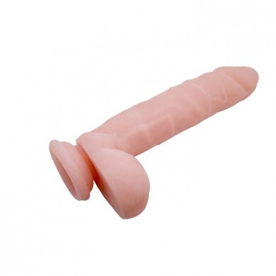 Реалистичный фаллоимитатор на присоске Baile Super Dildo 21 см 