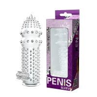 Рельефная стимулирующая насадка на пенис Baile Penis Sleeve