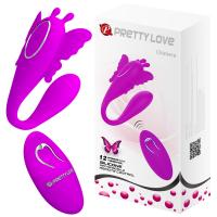 Многофункциональный перезаряжаемый вибратор с пультом Pretty Love Chimera