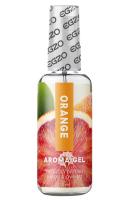 Оральный лубрикант со вкусом красного апельсина Egzo Aroma Orange (50 мл)