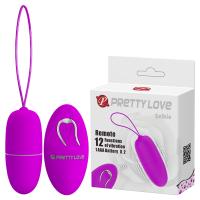 Виброяйцо с пультом Pretty Love Selkie