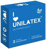 Презервативы классические Unilatex Natural Plain (3 шт)