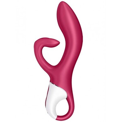Вибратор-кролик для точки G малиновый Satisfyer Embrace Me