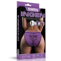 Трусики Slide XL/XXL с вибропулей и беспроводным пультом управления Ingen Vibrating Panties