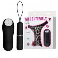 Трусики с вибро-пулей на дистанционном управлении Wild Butterfly Baile