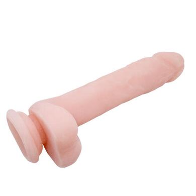 Реалистичный фаллоимитатор на присоске Baile Super Dildo 19,5 см 