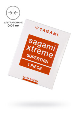Презервативы латексные ультратонкие Sagami Xtreme Superthin (1 шт)