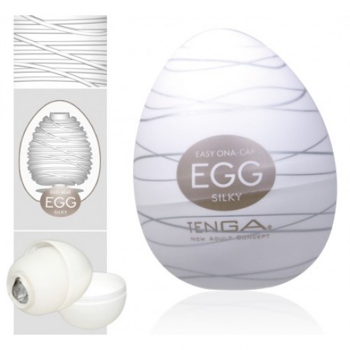 Мастурбатор яйцо TENGA SILKY