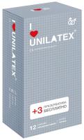 Презервативы с точечной поверхностью Unilatex Dotted (15 шт)