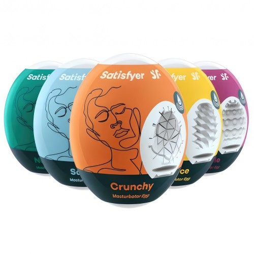 Мастурбатор-яйцо Masturbator Egg Riffle Satisfyer 
