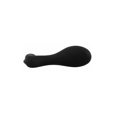 Черный анальный стимулятор Black Velvets Medium