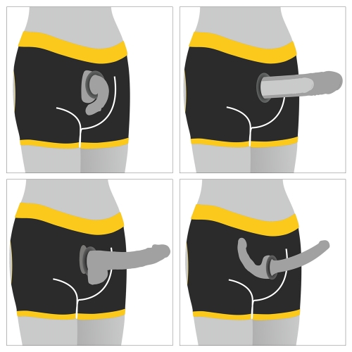 Шорты для страпона Horny Strapon Shorts XL/XXL