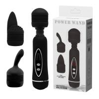 Вибромассажер с дополнительными насадками Baile Power Wand 