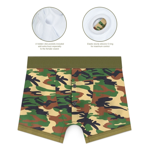 Шорты для страпона камуфляжные Ingen Camo XL/XXL