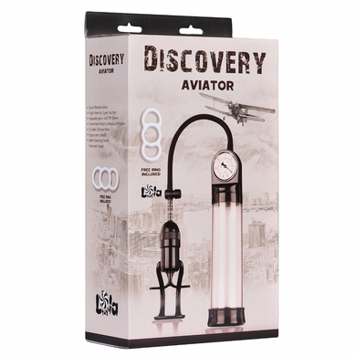 Вакуумная помпа с манометром Discovery Aviator