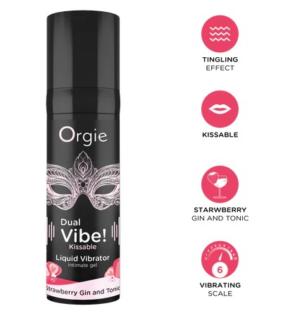 Набор Orgie Vibe! Bullet с вибрирующим гелем Dual Vibe и вибропулей