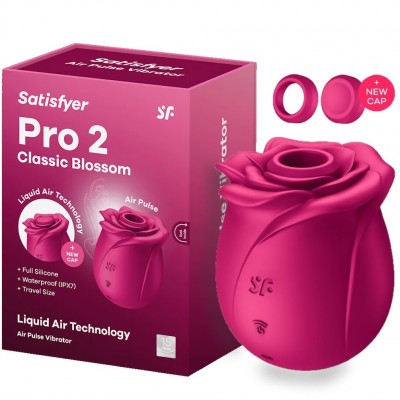 Вакуумно-волновой бесконтактный стимулятор Pro 2 Classic Blossom Satisfyer 