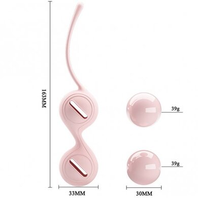 Тренажёр Кегеля Pretty Love Kegel Tighten Up I розовые