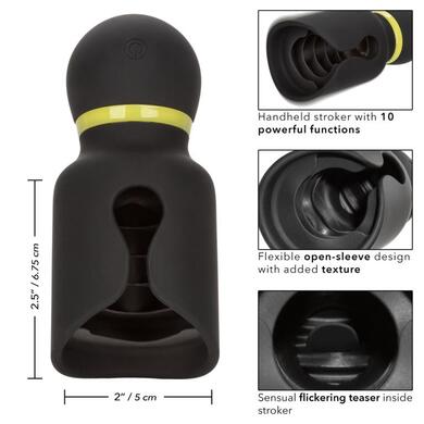 Вибромастурбатор перезаряжаемый Boundless Flickering Stroker