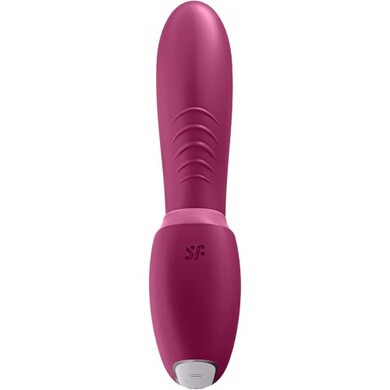 Смарт-вибратор с вакуумно-волновым стимулятором клитора розовый Sunray Satisfyer 