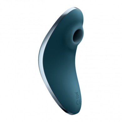 Вакуумно-волновой стимулятор клитора с вибрацией синий Vulva Lover 1 Satisfyer 