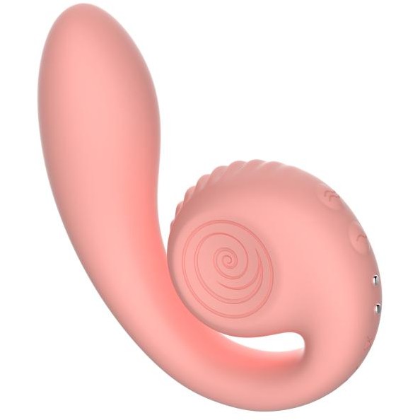 Инновационный вибратор персиковый SVibe Gizi