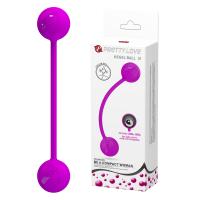 Вагинальные шарики со смещенным центром тяжести Pretty Love Kegel Ball 3