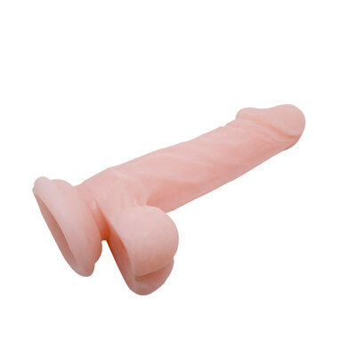Реалистичный фаллоимитатор на присоске Baile Super Dildo 14,5 см 