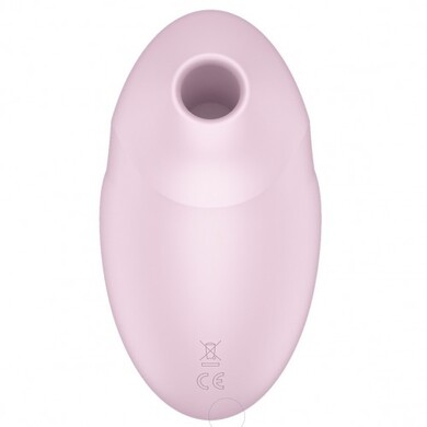Вакуумно-волновой стимулятор клитора с вибрацией розовый Vulva Lover 3 Satisfyer 