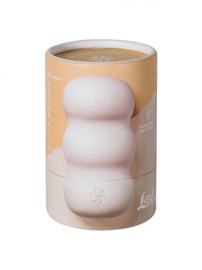 Мастурбатор двусторонний белый Marshmallow Sweety