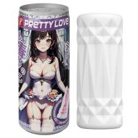 Мастурбатор с рельефом в банке Pretty Love