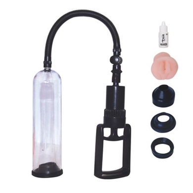 Вакуумная помпа со сменными насадками Penis Pump