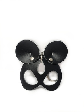 Брелок из натуральной кожи Mouse черный Erotoys, Ero-158