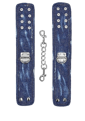 Джинсовые наножники голубые Roughend Denim Style