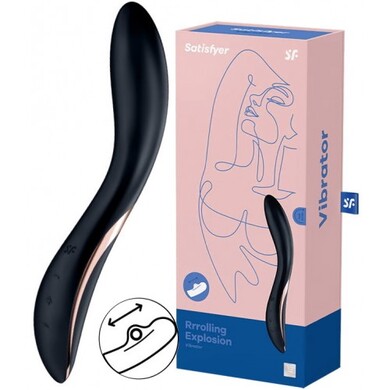 Вибратор для G-точки с функцией переминания Rrrolling Explosion Satisfyer 