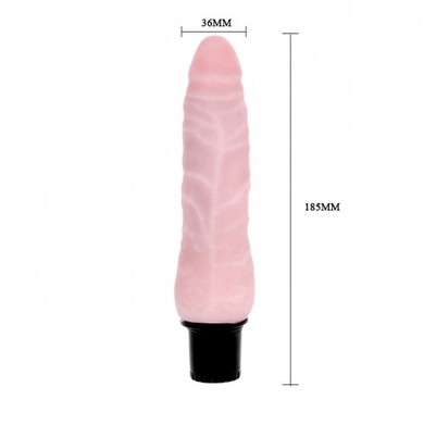 Реалистичный вибратор The Realistic Cock 19 см