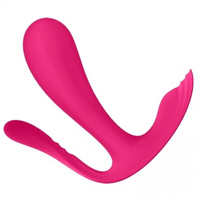 Анально-вагинальный смарт-стимулятор для ношения розовый Top Secret Plus Satisfyer 