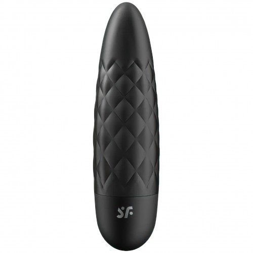 Перезаряжаемый мини-вибратор чёрный Ultra Power Bullet 5 Satisfyer 