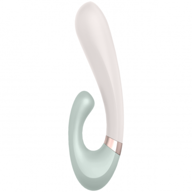Смарт-вибратор с функцией нагрева мятный Heat Wave Satisfyer 