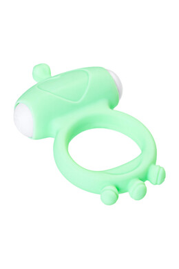 Виброкольцо зеленое на пенис A-toys Fowd