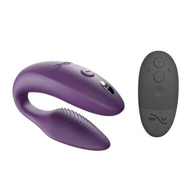 Смарт-вибратор для пар фиолетовый We-Vibe Sync