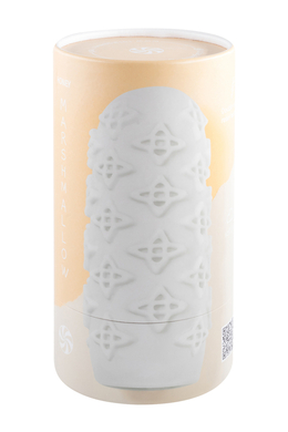 Мастурбатор двусторонний белый Marshmallow Maxi Honey