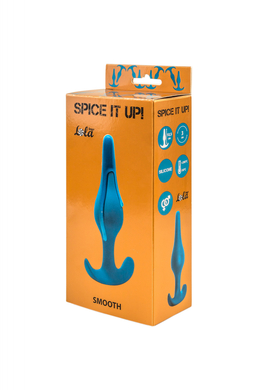 Анальная пробка бирюзовая Spice it up Smooth