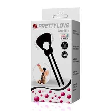 Утяжка на пенис с вибрацией Pretty Love Curitis