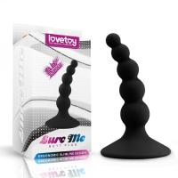 Черная Анальная ёлочка Lure me