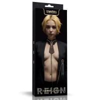 Ошейник-галстук из искусственной кожи Rebellion Reign Collar