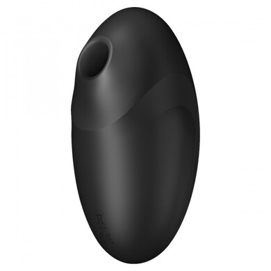 Вакуумно-волновой стимулятор клитора с вибрацией черный Satisfyer Vulva Lover 3